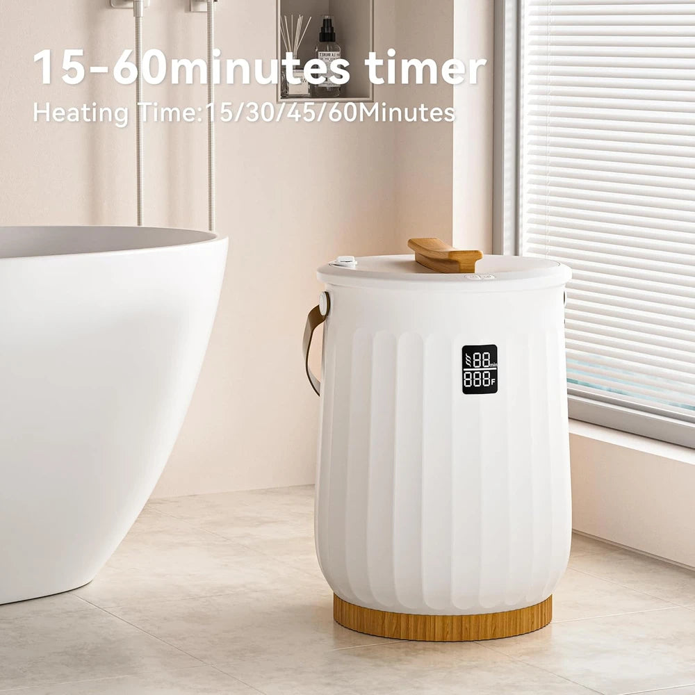 Large Heated Towel Warmer Bucket