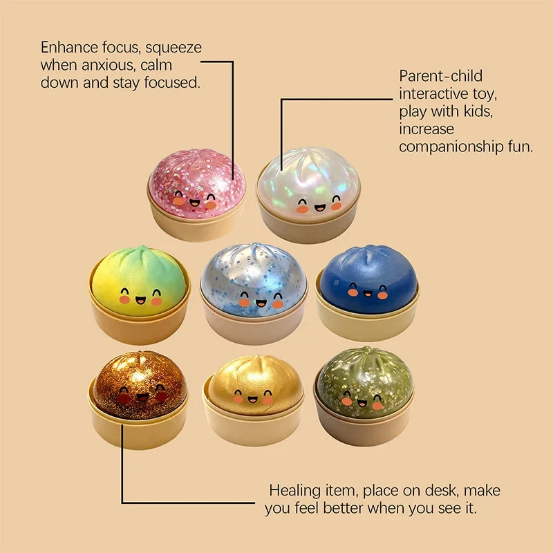 Simulation Dumpling Decompression Ball