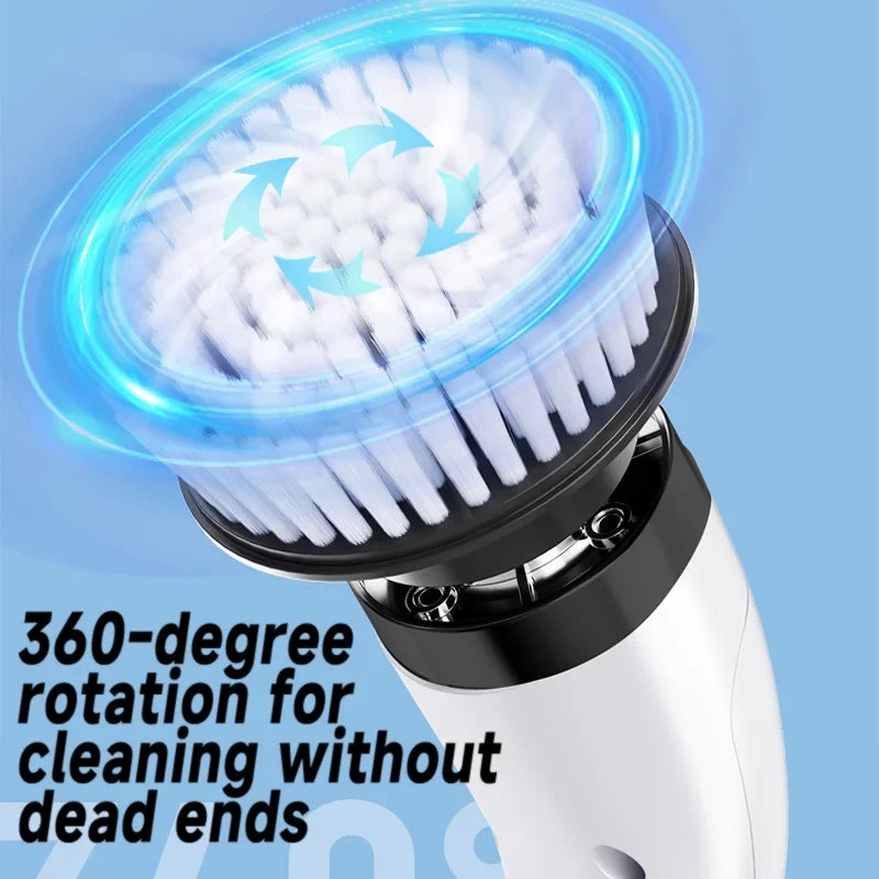 Cordless Electric Spin Scrubber