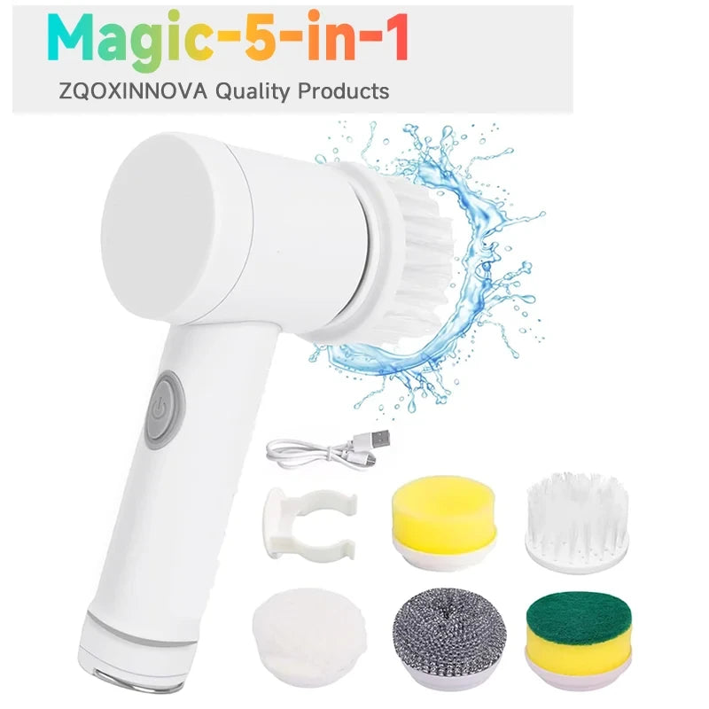 Cordless Electric Spin Scrubber