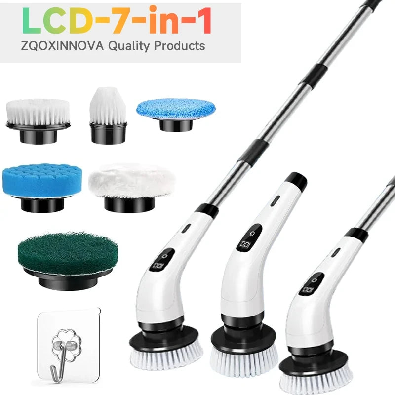 Cordless Electric Spin Scrubber
